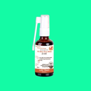 Dung Dịch Xịt Ho Răng Họng Miệng Lộc Trần