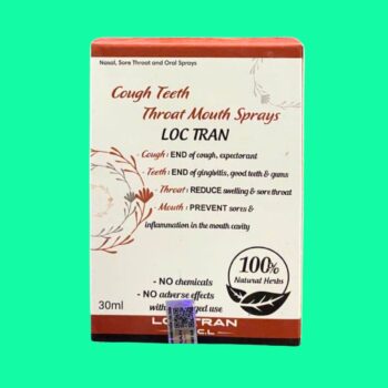 Dung Dịch Xịt Ho Răng Họng Miệng Lộc Trần