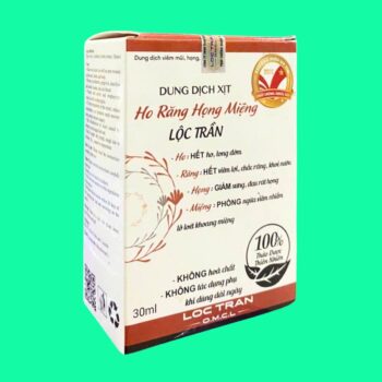 Dung Dịch Xịt Ho Răng Họng Miệng Lộc Trần