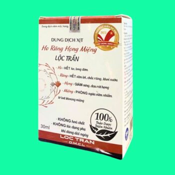 Dung Dịch Xịt Ho Răng Họng Miệng Lộc Trần