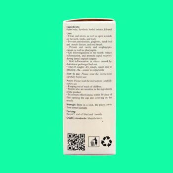 Dung Dịch Xịt Ho Răng Họng Miệng Lộc Trần