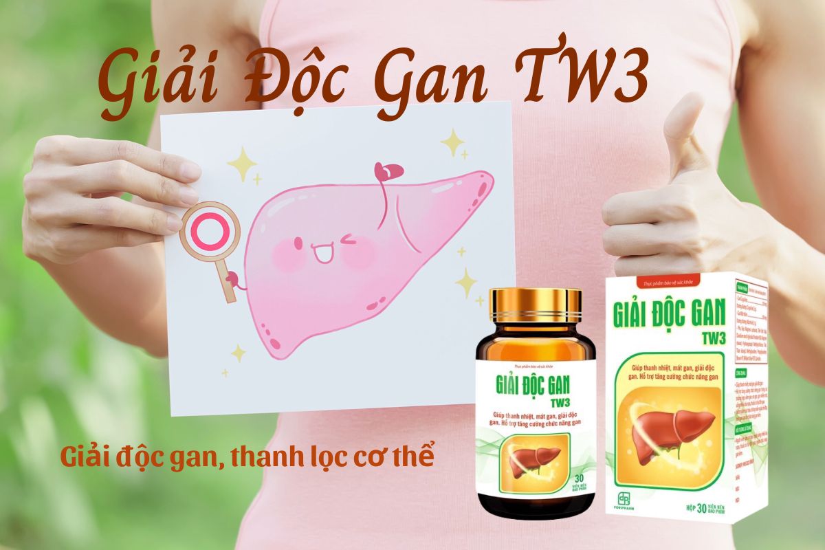 Giải Độc Gan TW3 10 Giải Độc Gan TW3