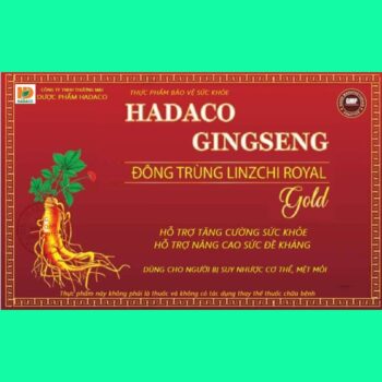 Hadaco Gingseng Đông Trùng Linzchi Royal Gold