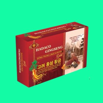 Hadaco Gingseng Đông Trùng Linzchi Royal Gold