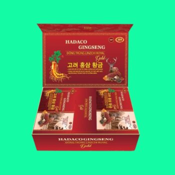 Hadaco Gingseng Đông Trùng Linzchi Royal Gold