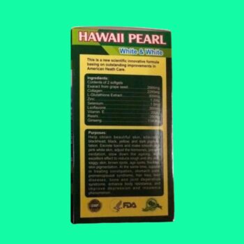 Hawall Pearl White & White