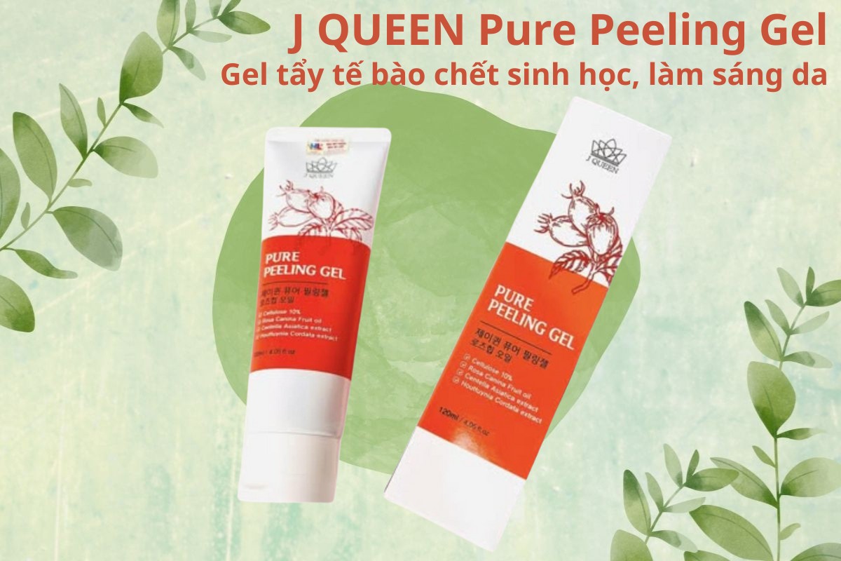J QUEEN Pure Peeling Gel 8 J QUEEN Pure Peeling Gel tẩy tế bào chết