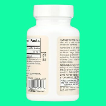 Jarrow Glutathione 500mg
