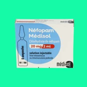 Nefopam Medisol 20mg/2ml