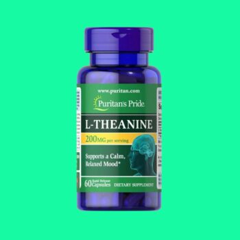 Puritan's Pride L-Theanine 200mg