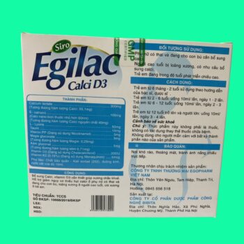 Siro Egilac Calci D3