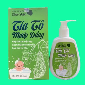Sữa tắm gội thảo dược Tía Tô Mướp Đắng