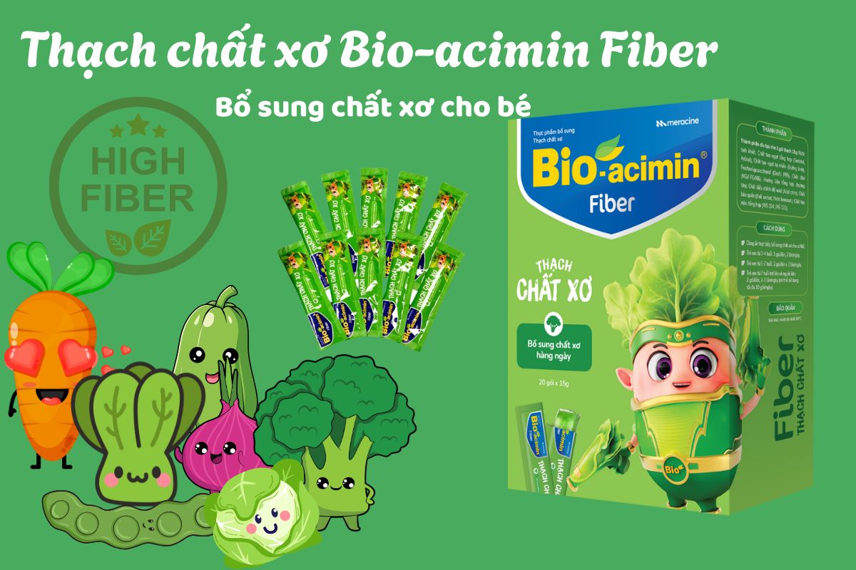 Thạch chất xơ Bio-acimin Fiber 11 Thạch chất xơ Bio-acimin Fiber
