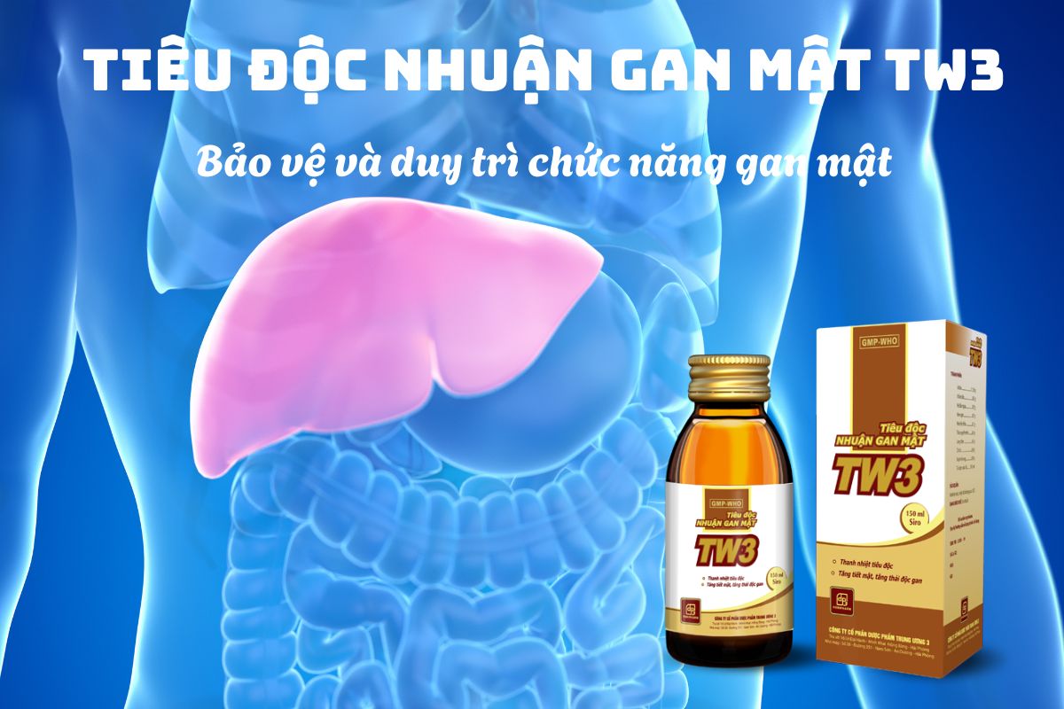 Tiêu độc nhuận gan mật TW3 chai 200ml 8 Tiêu độc nhuận gan mật TW3 chai 200ml