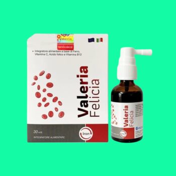 Xịt bổ sung sắt Valeria Felicia