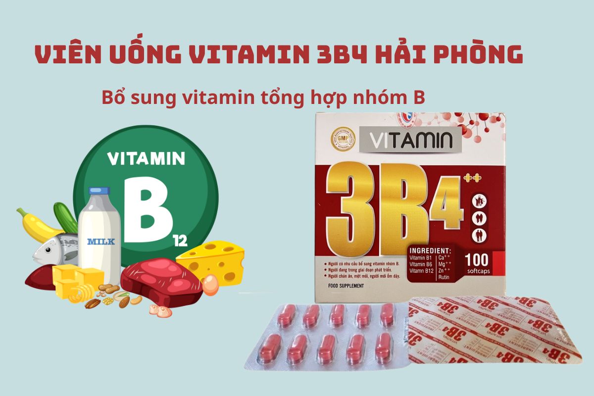 Viên uống Vitamin 3B4 Hải Phòng 7 Viên uống Vitamin 3B4 Hải Phòng