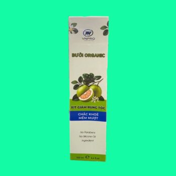 Xịt giảm rụng tóc Bưởi Organic