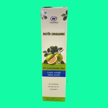 Xịt giảm rụng tóc Bưởi Organic