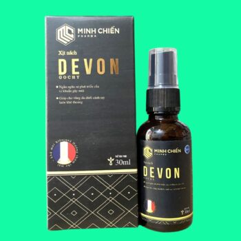Xịt nách DEVON Chai 30ml