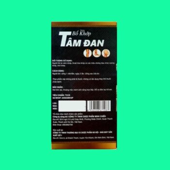 Bổ Khớp Tâm Đan