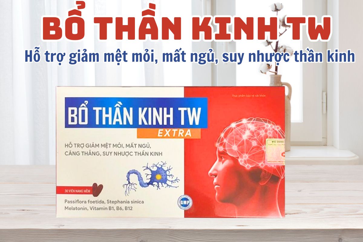 Bổ Thần Kinh TW Extra 8 Bổ Thần Kinh TW Extra