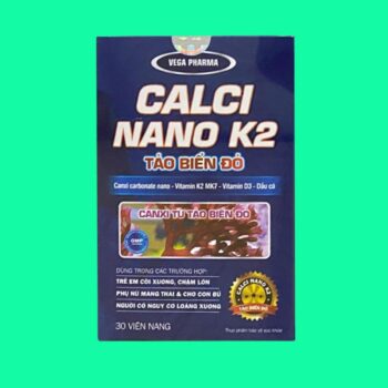 Calci Nano K2 Tảo biển đỏ