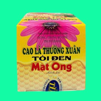 Cao lá thường xuân tỏi đen mật ong