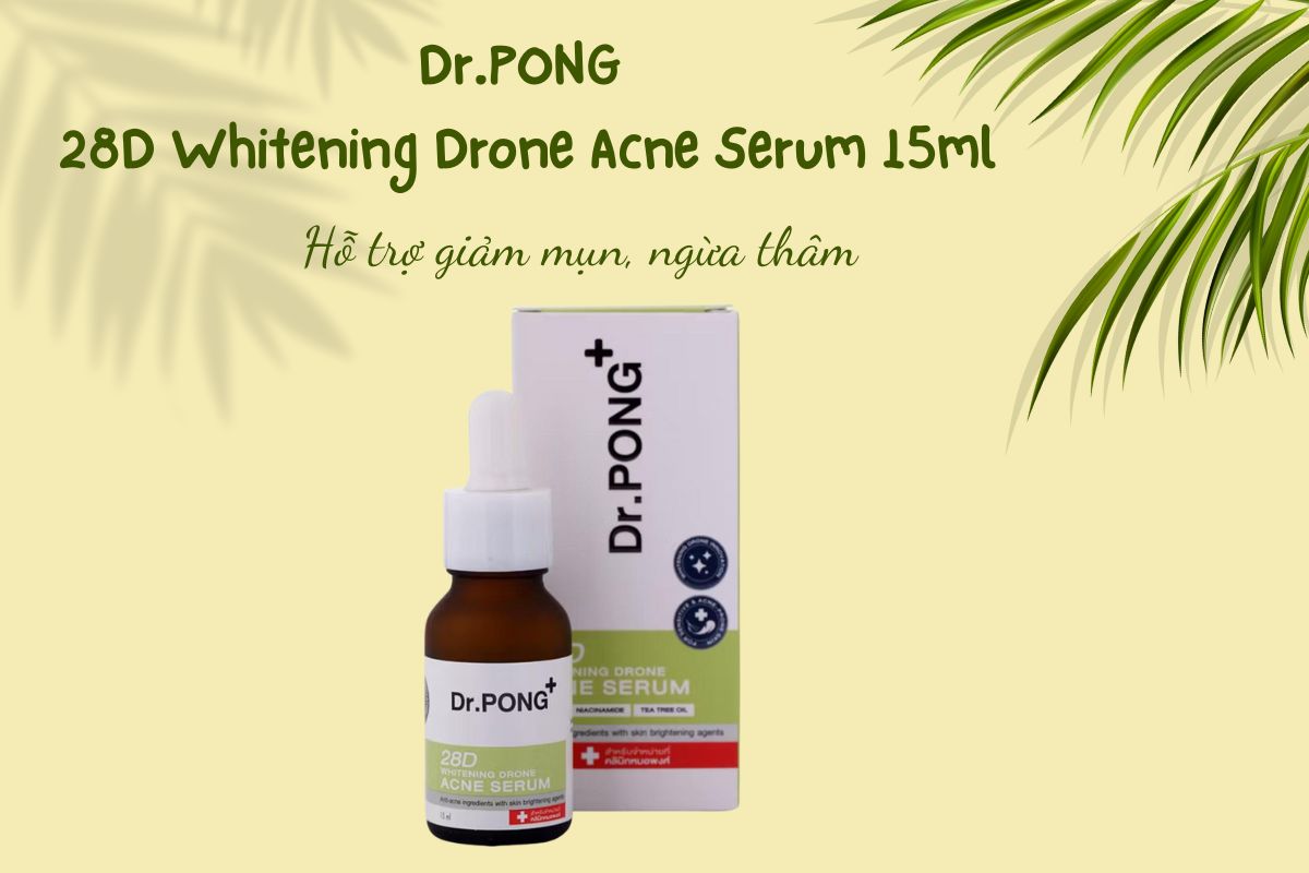 Dr.PONG 28D Whitening Drone Acne Serum 15ml 8 Dr.PONG 28D Whitening Drone Acne Serum 15ml