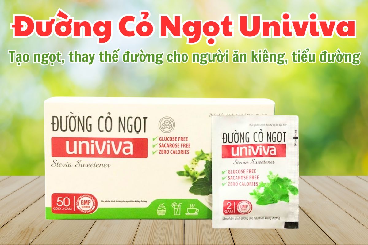 Đường cỏ ngọt UniViva 9 Đường cỏ ngọt UniViva
