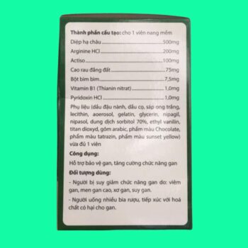 Viên uống bảo vệ gan Enanine