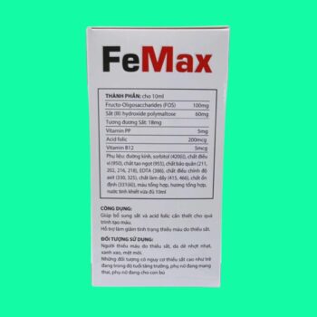 Dung dịch uống FeMax