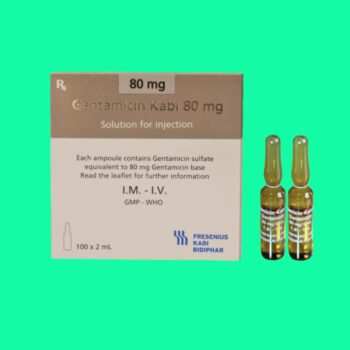 Gentamicin 80mg/2ml Inj Kabi