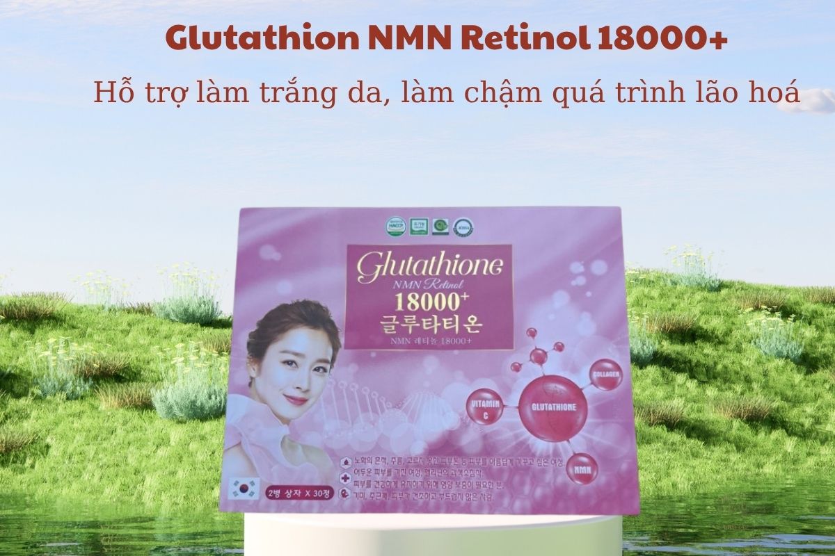 Glutathion NMN Retinol 18000+ (2 Lọ) 5 Glutathion NMN Retinol 18000+