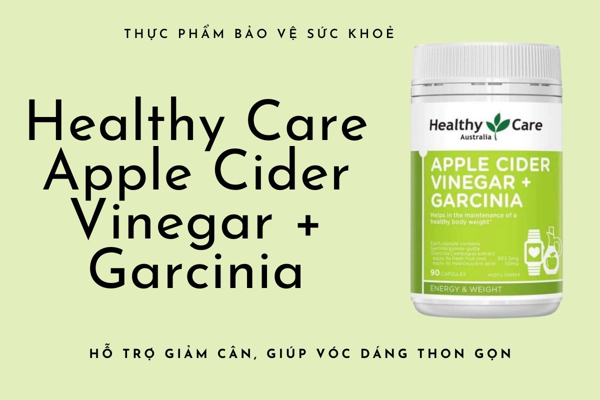 Healthy Care Apple Cider Vinegar + Garcinia 8 Healthy Care Apple Cider Vinegar + Garcinia