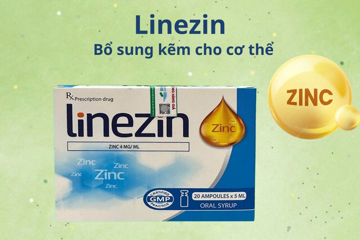Linezin 8 Linezin bổ sung kẽm cho cơ thể
