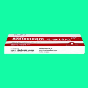 Dung dịch tiêm Meloxicam 15mg/1.5ml Danapha