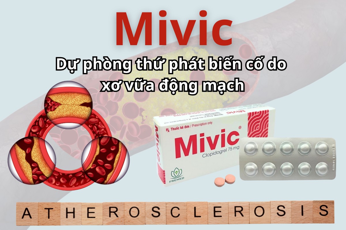 Mivic dự phòng thứ phát biến cố do xơ vữa động mạch