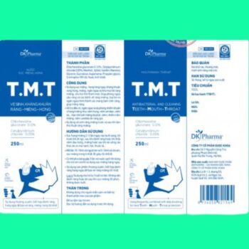 Nước súc miệng họng T.M.T 250ml