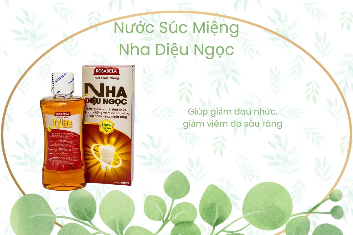 Nước Súc Miệng Nha Diệu Ngọc 8 Nước Súc Miệng Nha Diệu Ngọc