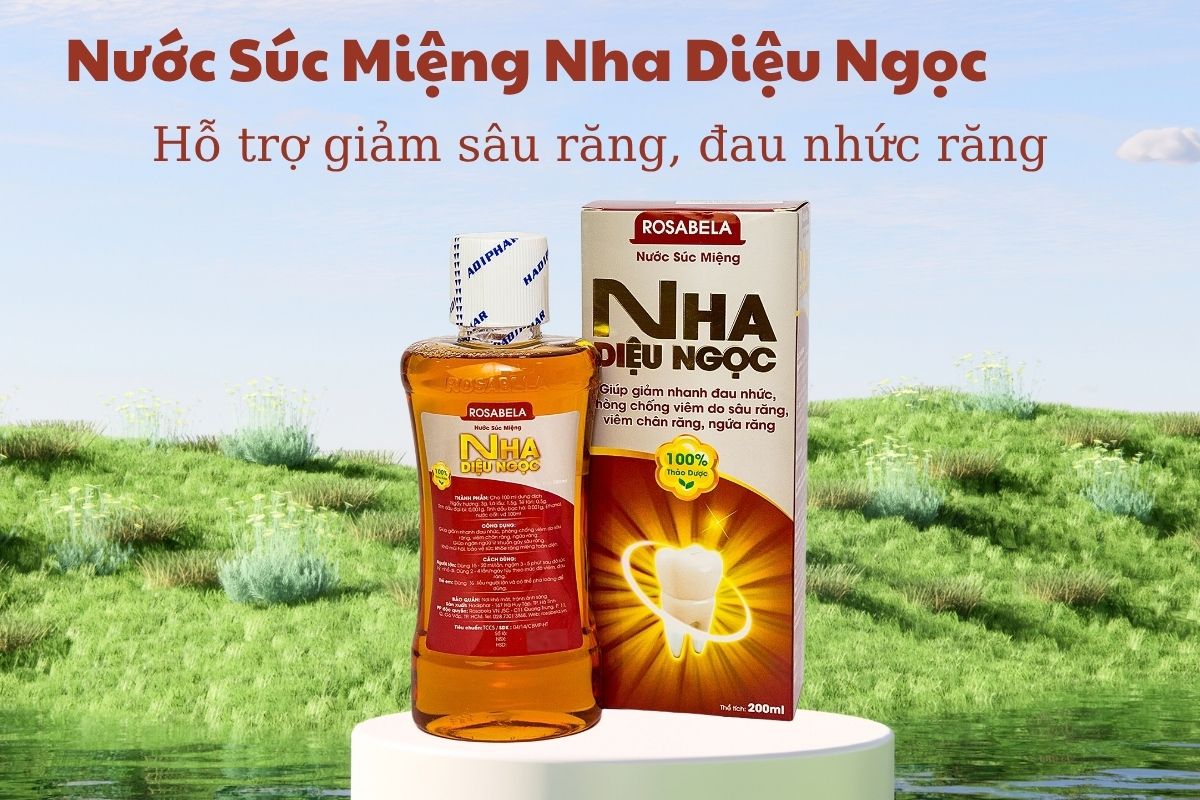 Nước Súc Miệng Nha Diệu Ngọc 8 Nước Súc Miệng Nha Diệu Ngọc