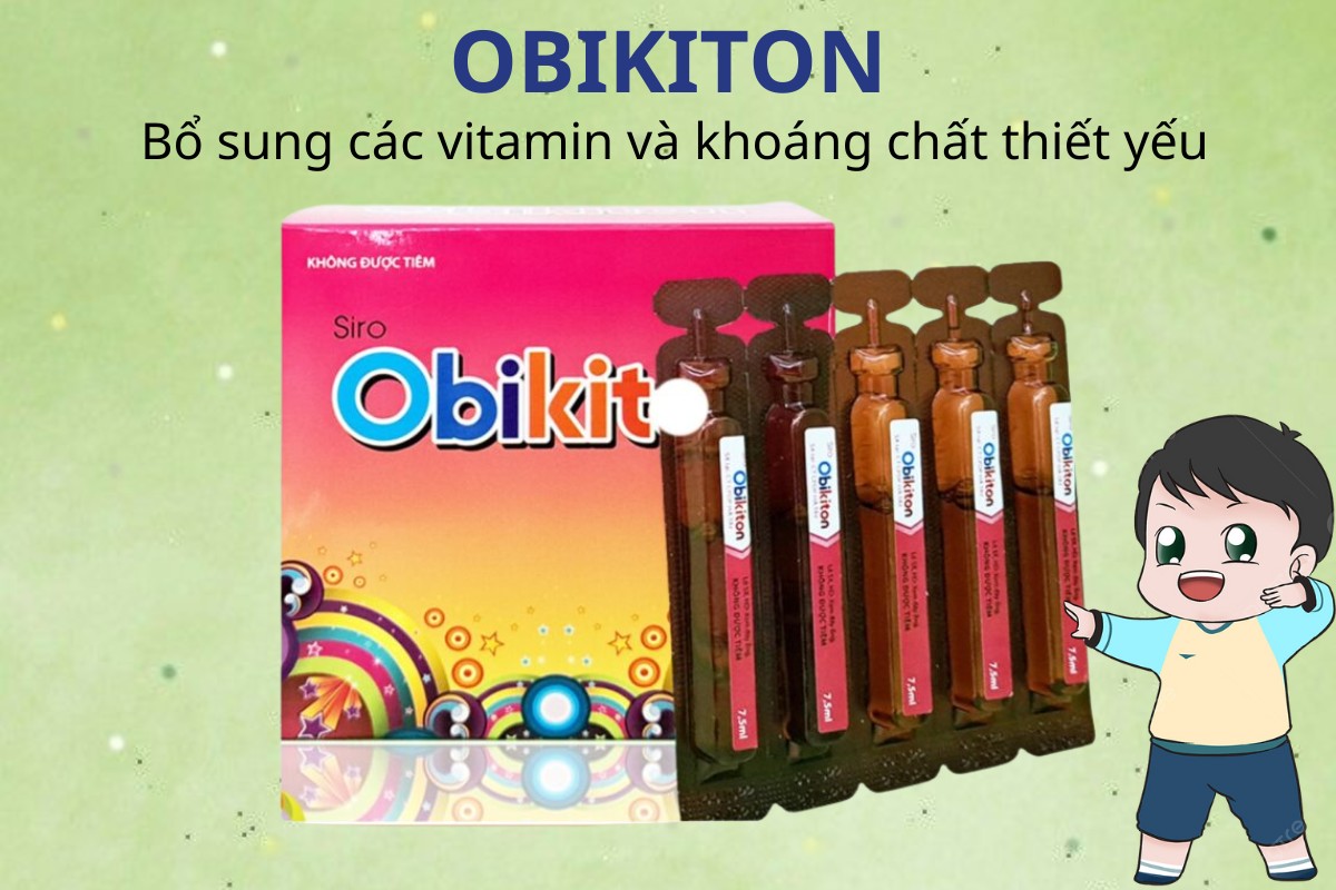 Obikiton 10 OBIKITON bổ sung vitamin và khoáng chất