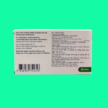 Olimestra 20mg