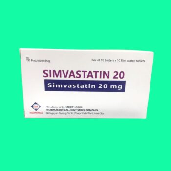 Simvastatin 20 Medipharco