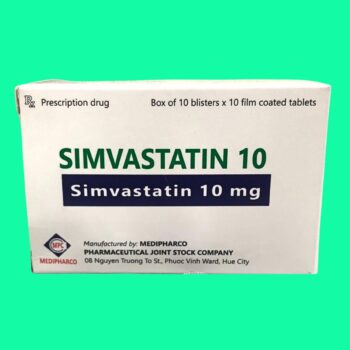 Simvastatin 10 Medipharco