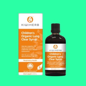 Siro Children’s Organic Lung Clear Syrup KiwiHerb NewZealand