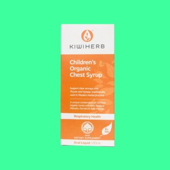 Siro Children's Organic Lung Clear Syrup KiwiHerb NewZealand