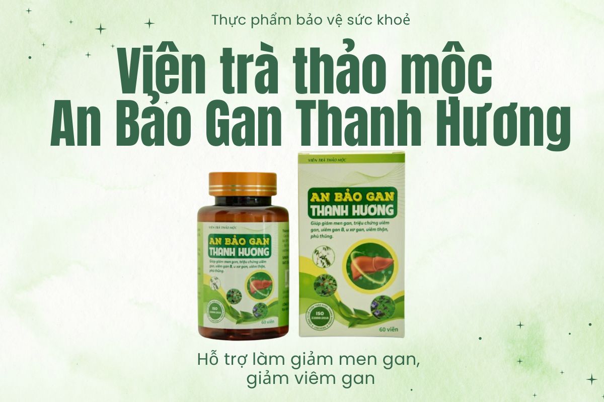 Viên trà thảo mộc An Bảo Gan Thanh Hương 7 Viên trà thảo mộc An Bảo Gan Thanh Hương