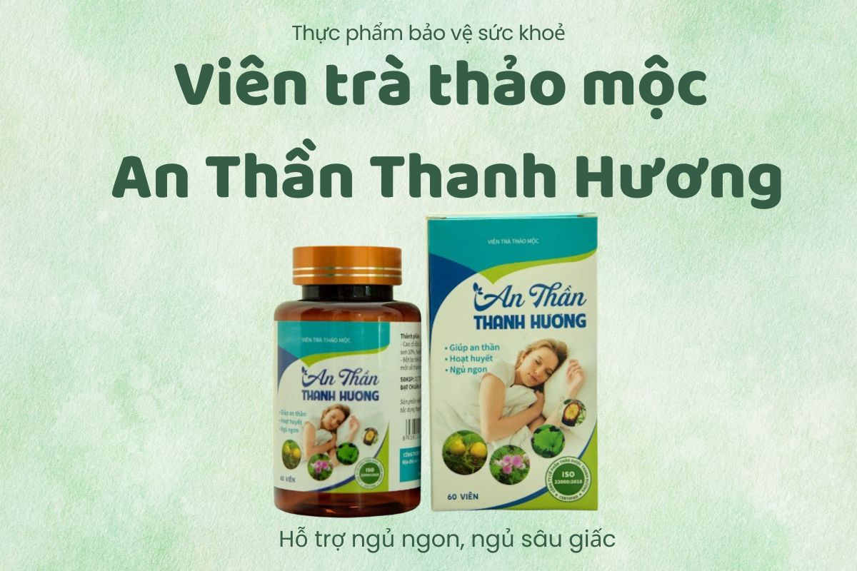 Viên trà thảo mộc An Thần Thanh Hương 7 Viên trà thảo mộc An Thần Thanh Hương
