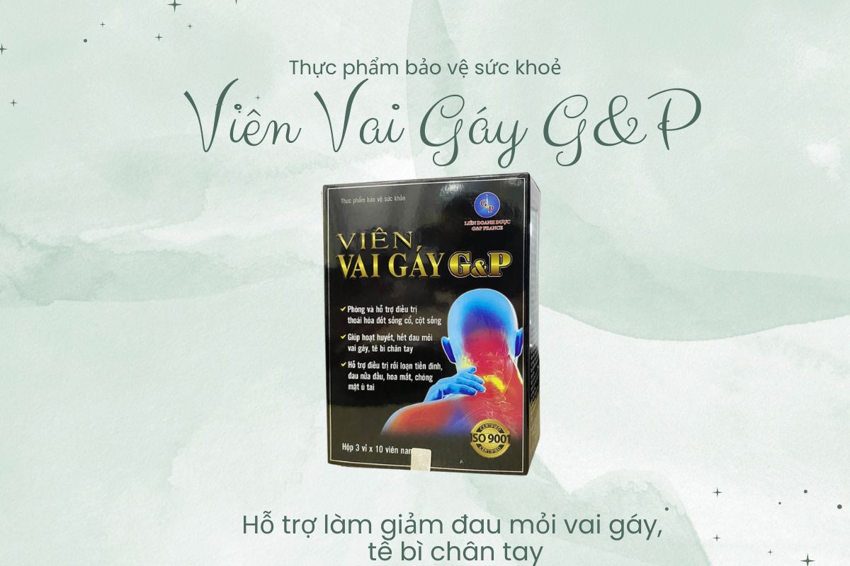 Viên Vai Gáy G&P 7 Viên Vai Gáy G&P