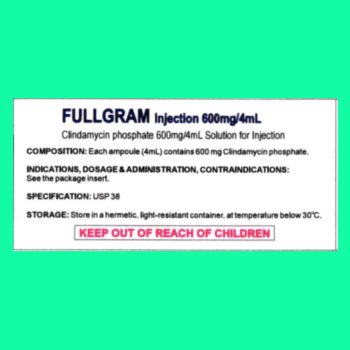 Fullgram Injection 600mg/4ml
